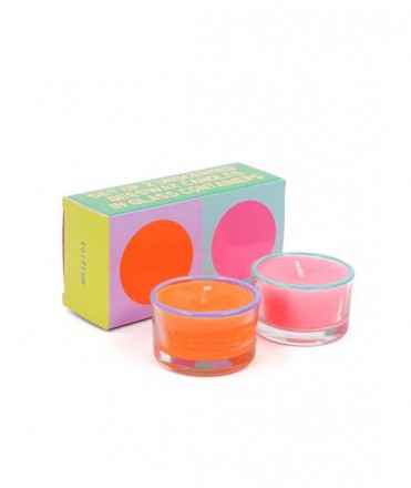 Vela Orange & Pink, 2uds.