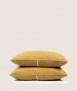 Hera pillowcase, mustard