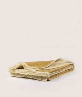 Blanket Plaid Hera, mustard