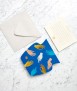 Hamsa vase, blue. MINI 