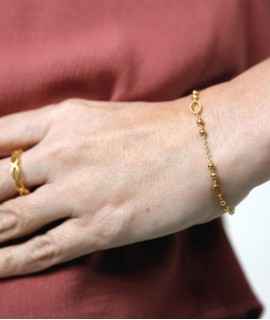 Plated Shade Bracelet