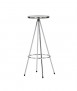 Nuta stool 75 cm, chrome plated