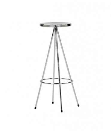 Tamboret Nuta 75 cm, cromat