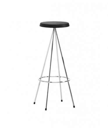 Tamboret Nuta 75 cm, negre