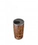 Teakwood glass with s'well lid, 530 ml.