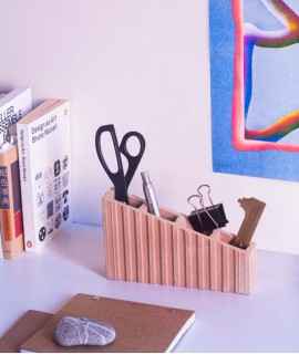 Pencil holder Maó, terracotta
