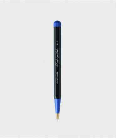 Bolígrafo Drehgriffel Bauhaus, negro y azul