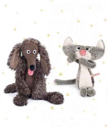 Stinky dog plush toy
