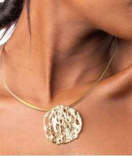 Openwork pendant.