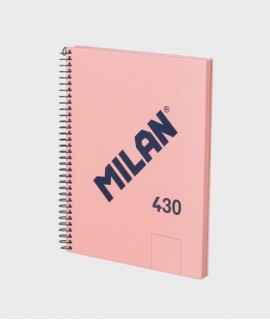 Libreta Milan 430, A5. Rosa
