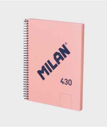 Llibreta Milan 430, A5. Rosa 