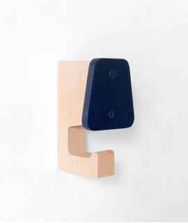 BromHom coat rack, black