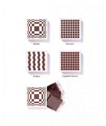 Mini tableta de chocolate negro Òptics 3