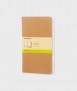 Quadern Moleskine Cahier Kraft L, fulls blancs. 3 unitats