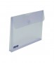 Transparent elastic pl top with Velcro. Size: 25.2x33cm. Horizontal opening