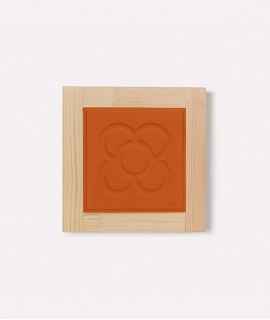 Floor tile 1B, framed