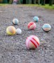 Boccia pétanque game