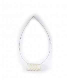 Vou Klein necklace, white