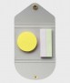 Bloc de notes adhesives Yamama, gris