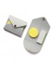 Bloc de notes adhesives Yamama, gris