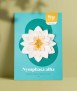 Flor de papel Nymphaea alba