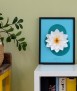 Flor de papel Nymphaea alba