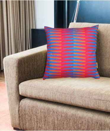 Funda de coixí Salvia amb farcit, fúcsia