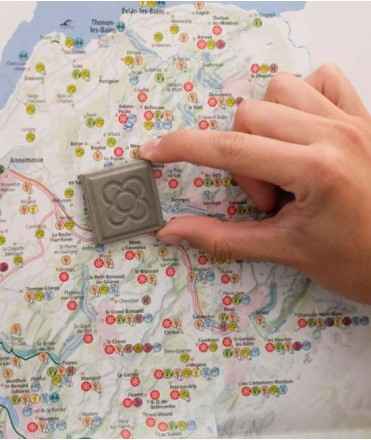 Imant Panot de Barcelona, 3,5x3,5 cm.