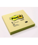 Bloc de notes adhesives Post-it. Mida: 7,6x7,6 cm. 100 fulls.