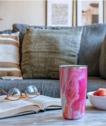 Got amb tapa S'Well Rose Agate, 530 ml. 