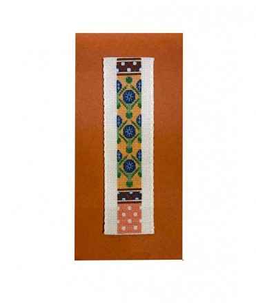 Kid Cross Stitch, Palace Columns Bookmark, Blue