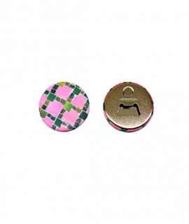Fridge magnet can opener, Mosaic