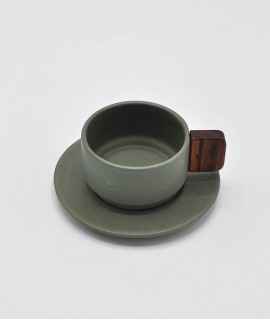 Coffee cup and plate, Casa Vicens