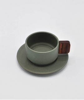 Taza y plato de café, Casa Vicens