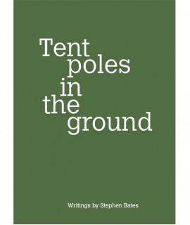 Tent poles in the ground