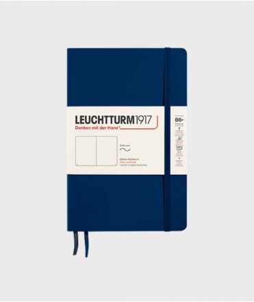 Libreta Classic B6. Acabado liso. Azul marino