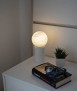Lámpara Tribeca USB, blanco 24 cm