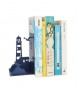 Soporte para libros Lighthouse azul