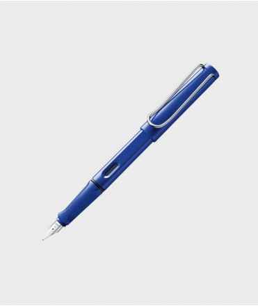 Pluma Lamy Safari, azul. F