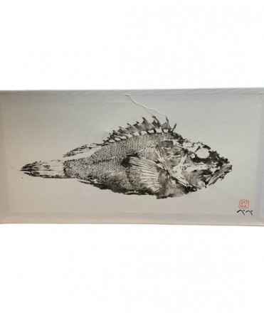 Painting Scorpion Fish without Frame