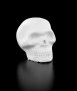 Skull eraser, white