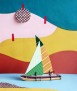 Cardboard sailboat Classic Cool