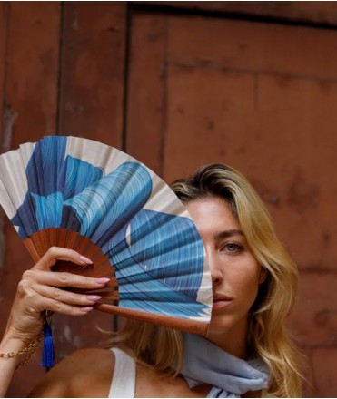 Abanico Blue Wave