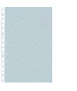 Rough polypropylene cover, foil. Multi-holed.