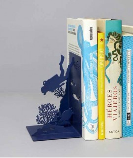 Soporte para libros Scuba, azul