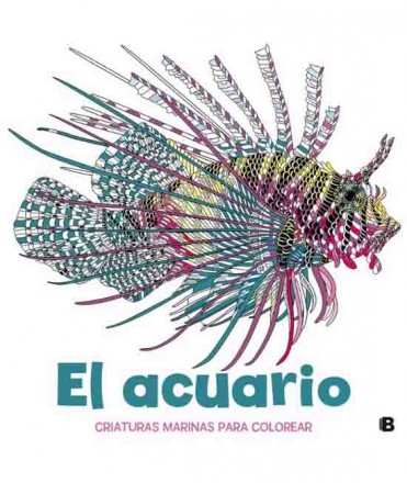 El acuario: Criaturas marinas para colorear