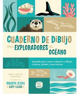 Cuaderno de dibujo para exploradores del océano