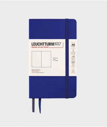 Libreta Pocket A6. Acabado liso. Azul Ink