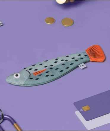 Portamonedes Merlan Blau