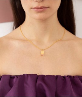 Collage Mauve Necklace